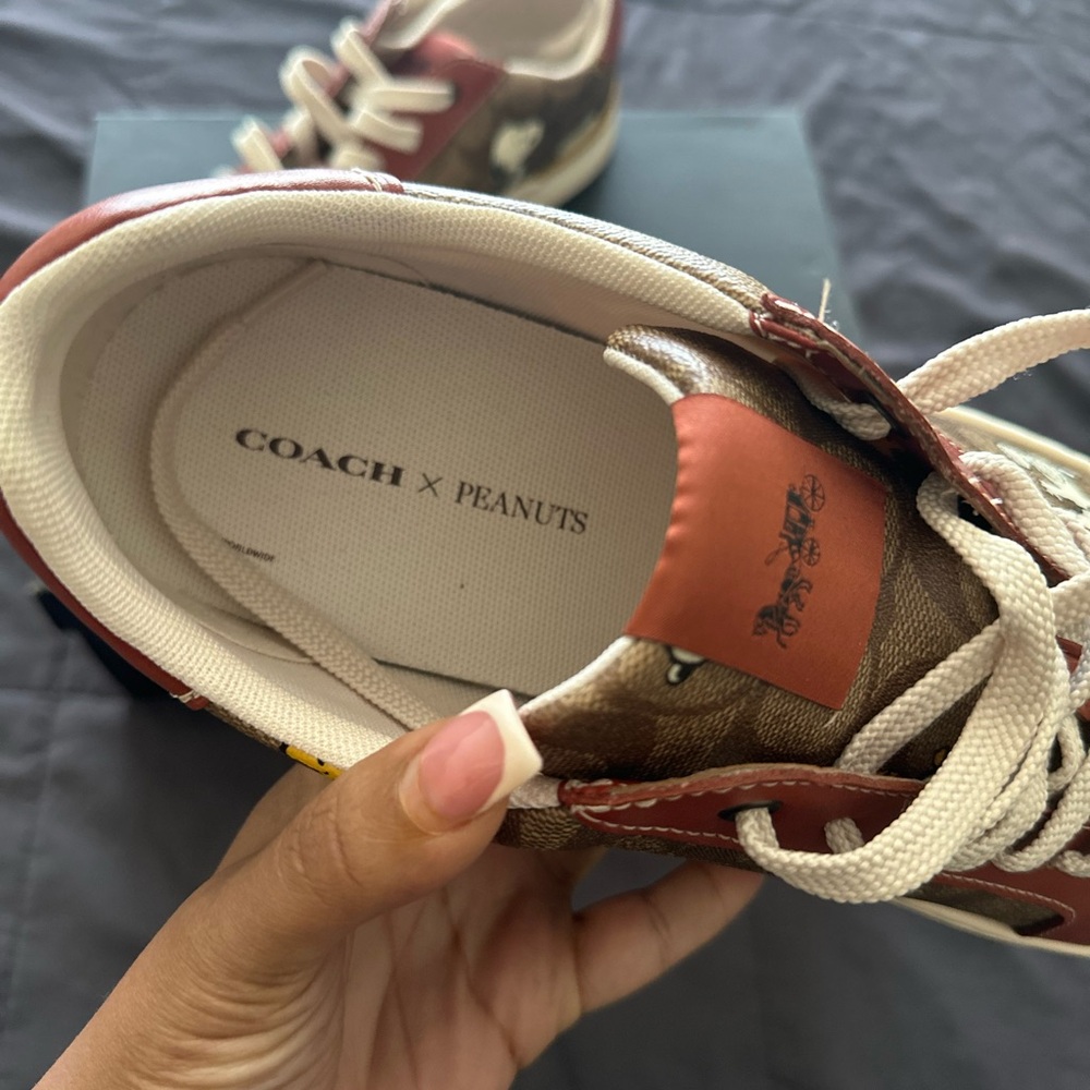Coach X Peanuts Clip Low Top Sneaker - Picture 7 of 7